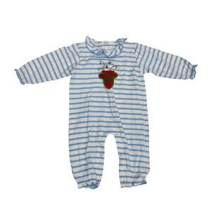 NWT Bailey Boys 6M Reindeer Girl Romper